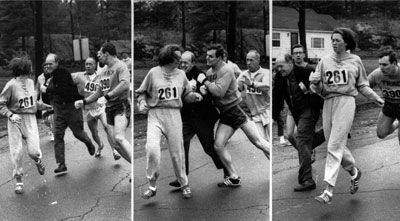 Kathrine Switzer 1967 Boston Marathon