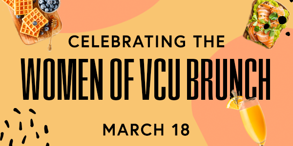 Celebrating the Women of VCU breakfast Graphic