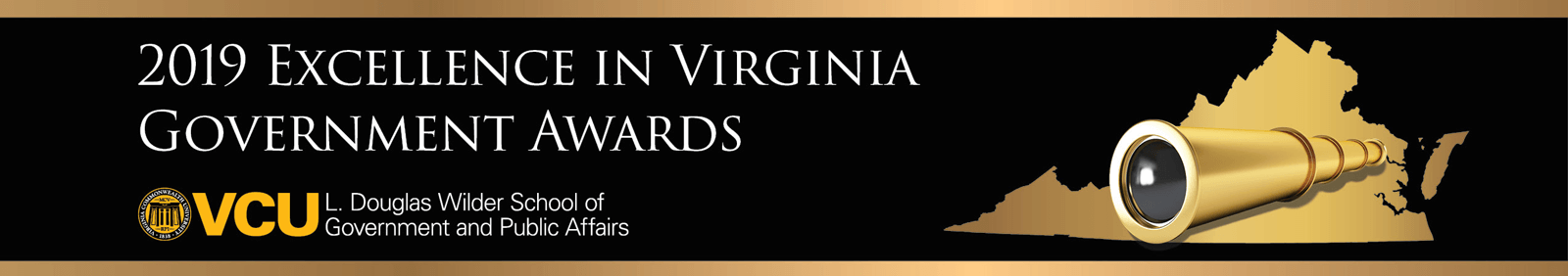 2019 Excellence in Virginia Government Awards, VCU L. Douglas Wilder School of Government and Public Affairs