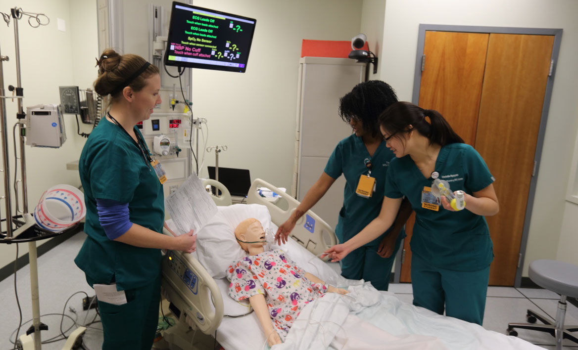 Photo of VCU School of Nursing students