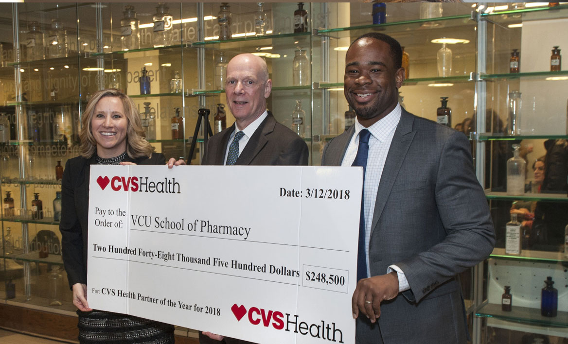 CVS Health check presentation with VCU Pharmacy