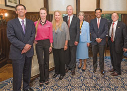 M.H.A. program celebrates first endowed chair